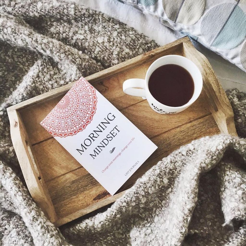 morning mindset journal amazon morning mindset journal amazon on a breakfast tray